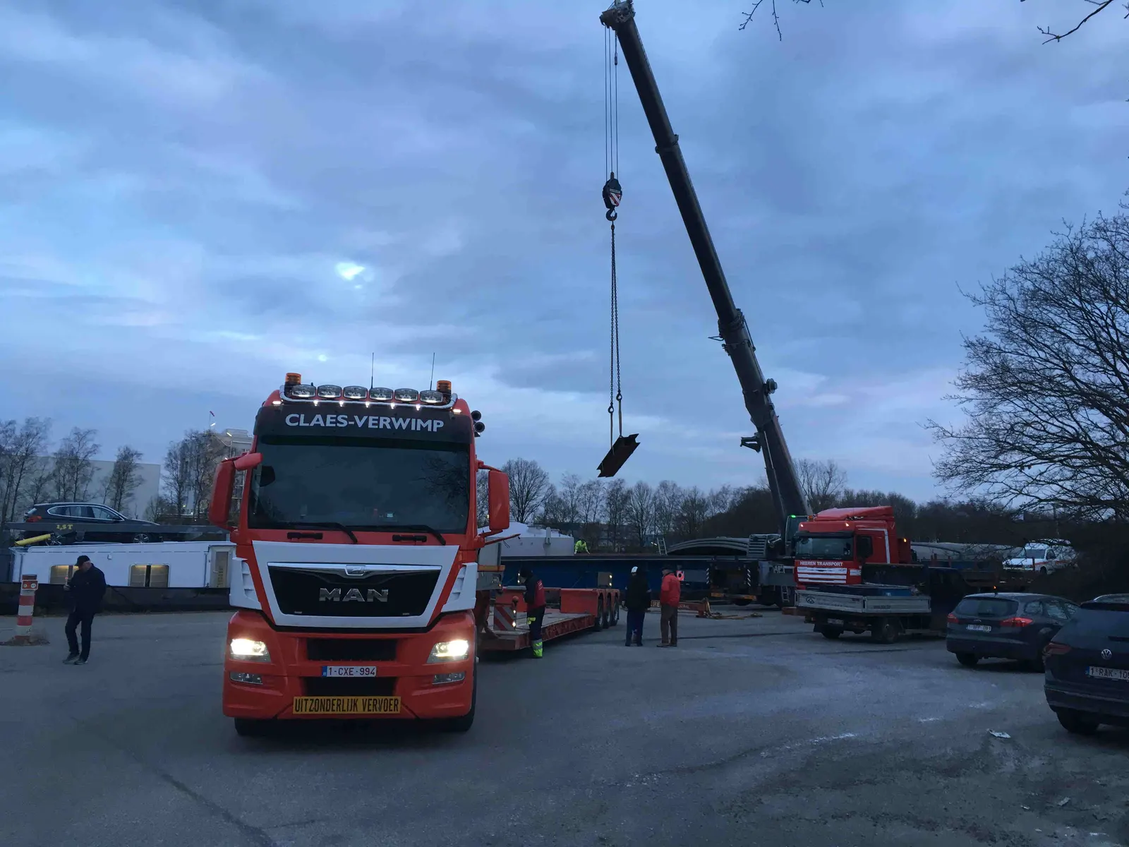Montage eines Schlammlagersilos, bild 3